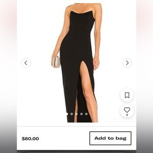 SUPERDOWN Ryleigh Strapless Maxi Dress